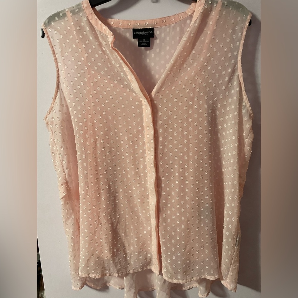 Liz Claiborne top with attached tank top